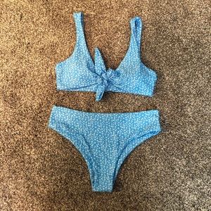 Shein Front Tie Bikini